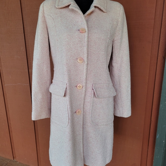 LAST CHANCE Izzi Collections Light Pink longcoat - Picture 10 of 13